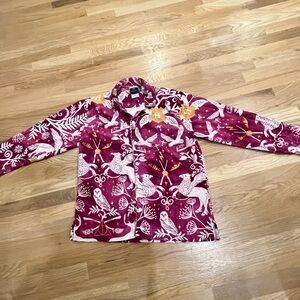 Pottery Barn Teen Harry Potter button down pajama top—size small